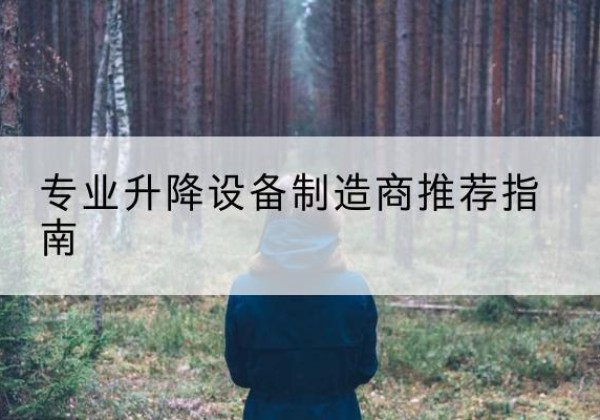 武邑电动剪叉升降平台厂家-专业升降设备制造商推荐指南